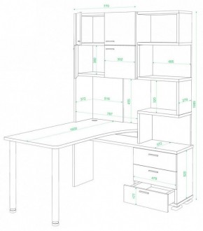 Стол компьютерный Домино СР-500М/160 в Режи - rezh.mebel24.online | фото 2