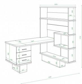 Стол компьютерный Домино СР-520 в Режи - rezh.mebel24.online | фото 2