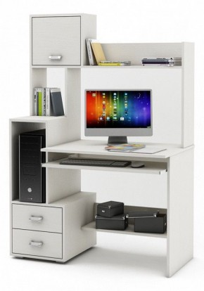 Стол компьютерный Имидж-40 (Белый) в Режи - rezh.mebel24.online | фото
