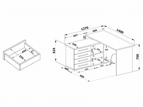 Стол компьютерный КСТ-109Л в Режи - rezh.mebel24.online | фото 4