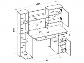 Стол компьютерный КСТ-11.1 в Режи - rezh.mebel24.online | фото 3