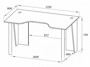 Стол компьютерный КСТ-18 в Режи - rezh.mebel24.online | фото