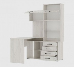 Стол компьютерный "ПКС-11" ЛЕВЫЙ (дуб крафт белый) в Режи - rezh.mebel24.online | фото 2