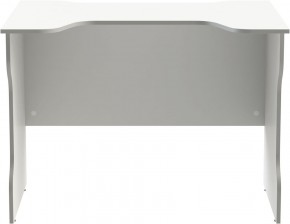 Стол компьютерный ВАРДИГ K2 100x82, белый/серебристый в Режи - rezh.mebel24.online | фото 2