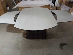 Стол LORENS 150 TL-58 поворотная система раскладки, испанская керамика / Темно-серый, ®DISAUR в Режи - rezh.mebel24.online | фото 2