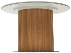 Стол MESA D120 цвет БЕЛЫЙ МРАМОР M326 / Каркас OAK, ®DISAUR в Режи - rezh.mebel24.online | фото 8