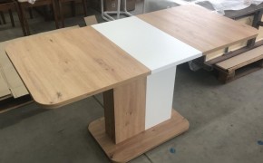 Стол NEXT 110 Дуб Артисан/ Белый М-City в Режи - rezh.mebel24.online | фото 3