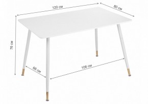 Стол обеденный Bianka 120 в Режи - rezh.mebel24.online | фото 9