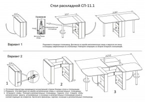 Стол обеденный СП-11.1 в Режи - rezh.mebel24.online | фото 4
