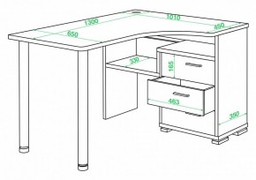 Стол письменный Домино СР-132С-130 в Режи - rezh.mebel24.online | фото 2