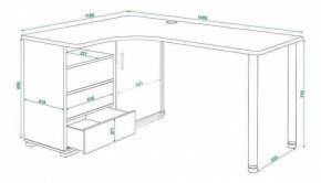 Стол письменный Домино СР-145СМ в Режи - rezh.mebel24.online | фото 5