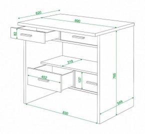 Стол письменный Живой дизайн СК-12 в Режи - rezh.mebel24.online | фото 2