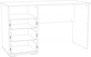 Стол письменный НМ 041.40 "Банни" (Бисквит) в Режи - rezh.mebel24.online | фото 5