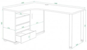 Стол письменный СР-145СМ в Режи - rezh.mebel24.online | фото 2