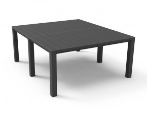 Стол раскладной Джули (Julie Double table 2 configurations) Графит в Режи - rezh.mebel24.online | фото 3