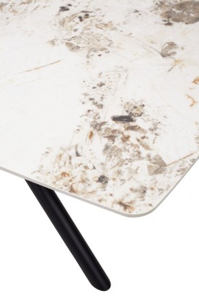 Стол RIVOLI 140 GLOSS LUXURY PANDORA SOLID CERAMIC / BLACK, ®DISAUR в Режи - rezh.mebel24.online | фото 8