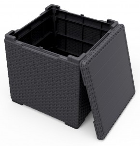 Стол с функцией хранения Виго (Vigo storage box) графит в Режи - rezh.mebel24.online | фото 3
