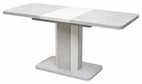 Стол STORK 120 Белый бетон/ Белый М-City в Режи - rezh.mebel24.online | фото 1