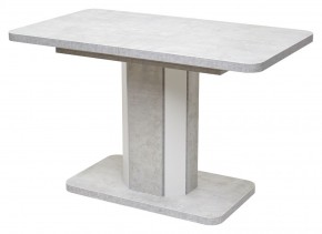 Стол STORK 120 Белый бетон/ Белый М-City в Режи - rezh.mebel24.online | фото 2