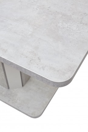 Стол STORK 120 Белый бетон/ Белый М-City в Режи - rezh.mebel24.online | фото 6