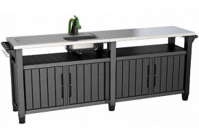 Столик для барбекю 415 Л (Unity Chef 415 L) графит в Режи - rezh.mebel24.online | фото 3