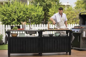 Столик для барбекю 415 Л (Unity Chef 415 L) графит в Режи - rezh.mebel24.online | фото 4