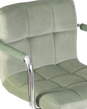 Стул барный DOBRIN KRUGER ARM, мятный велюр (MJ9-87) в Режи - rezh.mebel24.online | фото 7