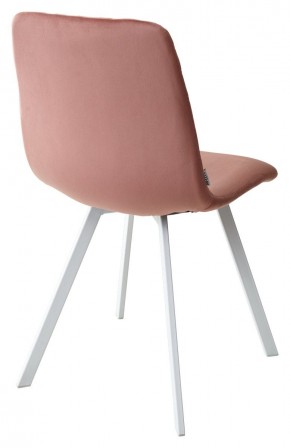 Стул DAIQUIRI BLUVEL-52 PINK / белый каркас, велюр М-City в Режи - rezh.mebel24.online | фото 3