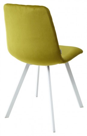 Стул DAIQUIRI BLUVEL-75 OLIVA / белый каркас, велюр М-City в Режи - rezh.mebel24.online | фото 2