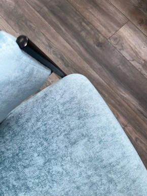 Стул ДИЛЛ, цвет RAIN 7 бриз, велюр / черный каркас М-City в Режи - rezh.mebel24.online | фото 4