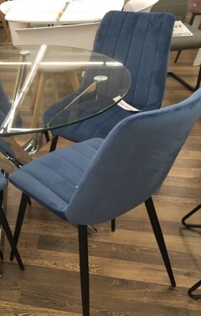 Стул FLIP пепельно-синий, велюр G108-66 М-City в Режи - rezh.mebel24.online | фото 2