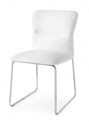 Стул FRIDA CB/1806-SK  MT.P77 CHROMED/  SKUBA S92 OPTIC WHITE в Режи - rezh.mebel24.online | фото 1