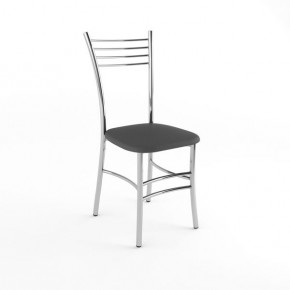 Стул хром Квинтет серый матовый-800м 1-кат в Режи - rezh.mebel24.online | фото