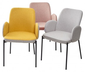 Стул NIKKI VF109 розовый / VF110 брусничный М-City в Режи - rezh.mebel24.online | фото 2