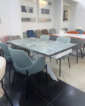 Стул NIKKI VF113 светлая мята / VF115 серо-зеленый М-City в Режи - rezh.mebel24.online | фото 2