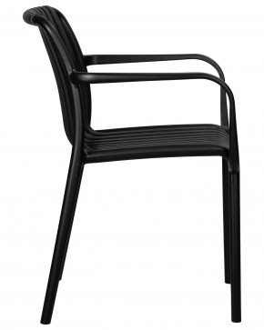 Стул обеденный DOBRIN WALTER ARM, черный (B-03) в Режи - rezh.mebel24.online | фото 3