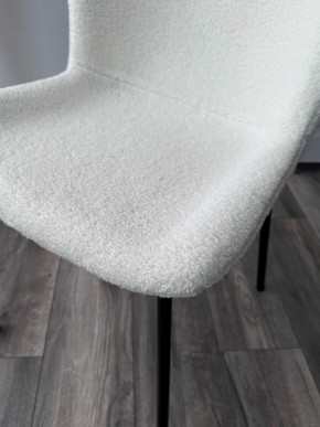 Стул RIYA UF992-01 Белый, teddy / черный каркас М-City в Режи - rezh.mebel24.online | фото 4