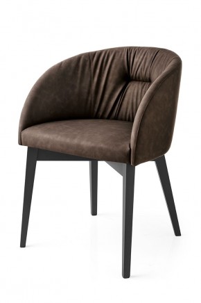 Стул ROSIE SOFT CB/1910, BCH P132 GRAPHITE/ VENICE S0G SOIL BROWN в Режи - rezh.mebel24.online | фото