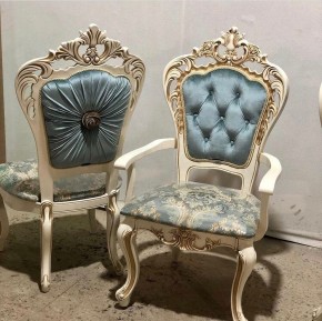 Стул Роза с каретной стяжкой и подлокотниками в Режи - rezh.mebel24.online | фото