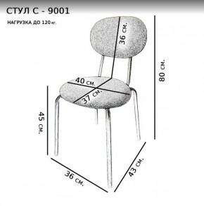 Стул С-9001 в Режи - rezh.mebel24.online | фото 5