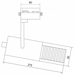 Светильник на штанге Elektrostandard Forema a060612 в Режи - rezh.mebel24.online | фото 3