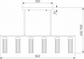 Светильник на штанге Eurosvet Oriens 60166 латунь в Режи - rezh.mebel24.online | фото 3