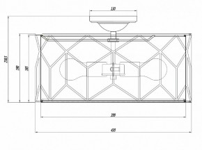Светильник на штанге Maytoni Messina H223-PL-03-G в Режи - rezh.mebel24.online | фото 3
