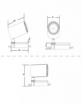 Светильник на штанге Maytoni Vuoro TR029-3-30W3K-W в Режи - rezh.mebel24.online | фото 3