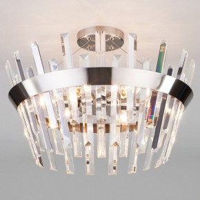 Светильник на штанге TK Lighting Steccato 10111/5 сатин-никель/прозрачный хрусталь Strotskis в Режи - rezh.mebel24.online | фото 1