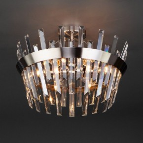 Светильник на штанге TK Lighting Steccato 10111/5 сатин-никель/прозрачный хрусталь Strotskis в Режи - rezh.mebel24.online | фото 3
