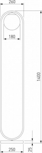 Торшер Eurosvet Ringo 01139/1 хром в Режи - rezh.mebel24.online | фото 2
