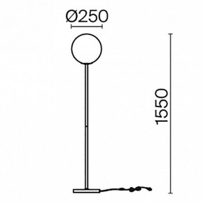 Торшер Maytoni Ring MOD013FL-01BS в Режи - rezh.mebel24.online | фото 4