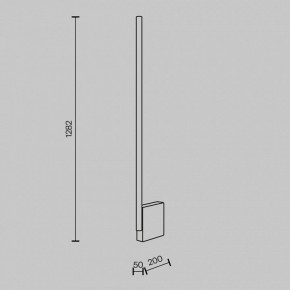 Торшер Maytoni Solid MOD277FL-L24GR3K в Режи - rezh.mebel24.online | фото 3