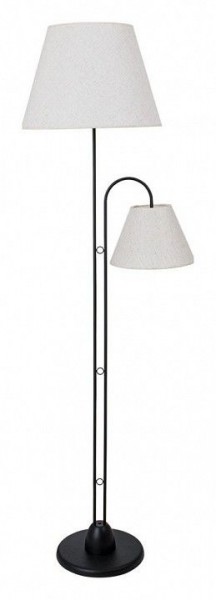 Торшер с подсветкой Arte Lamp Alea A5068PN-2BK в Режи - rezh.mebel24.online | фото